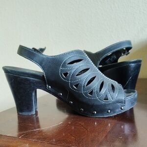 Dansko Black Women's Heels